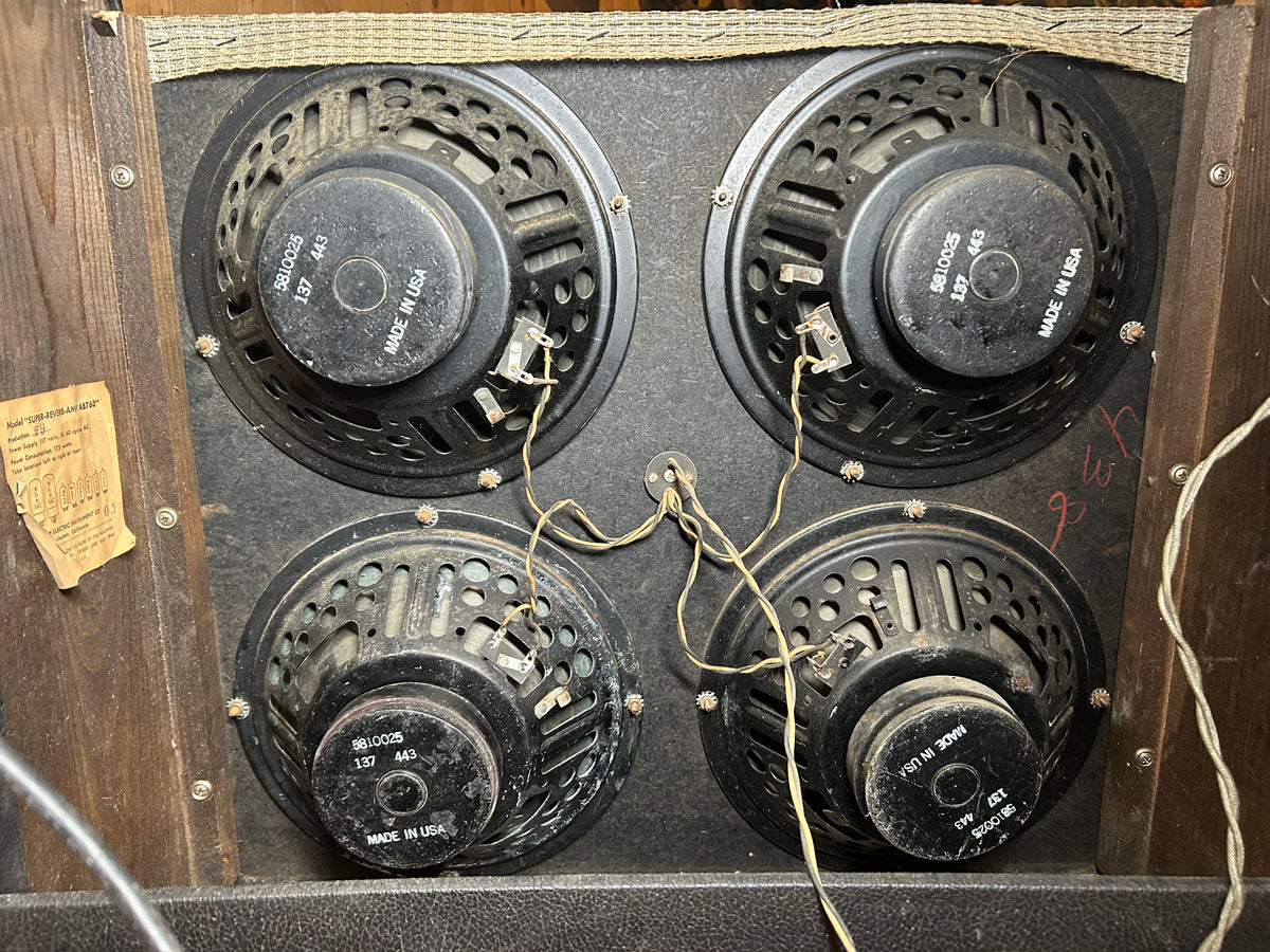 1965 Fender Super Reverb amp