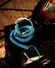 Load image into Gallery viewer, Voltage Cable - Vintage Coil Cable - Electric Blue