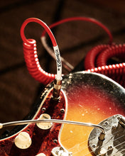 Load image into Gallery viewer, Voltage Cable - Vintage Coil Cable - Red