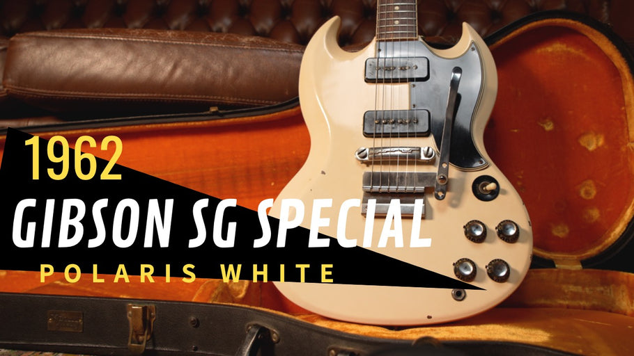 New video: 1962 Gibson SG Special in Polaris White