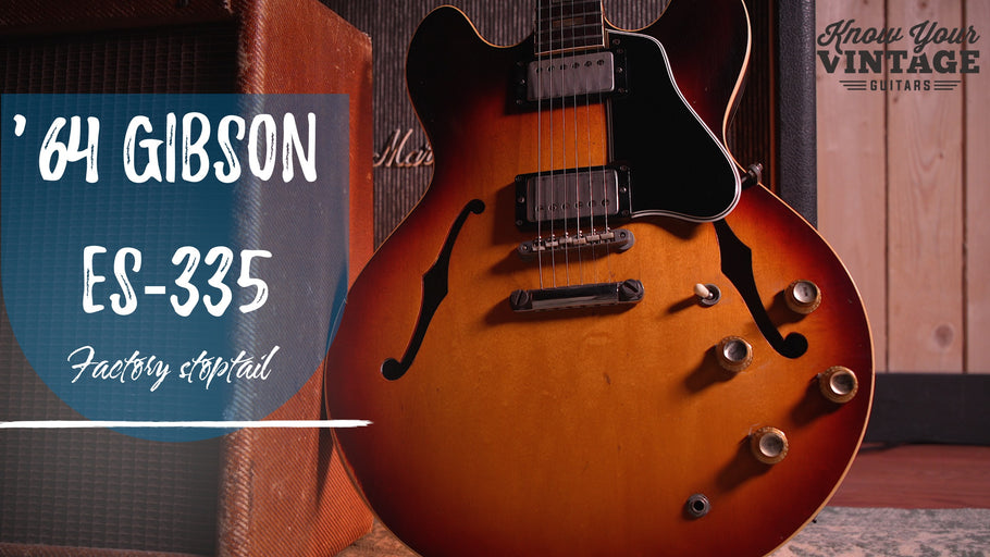 New video: 1964 Gibson ES-335 with a factory PAF!