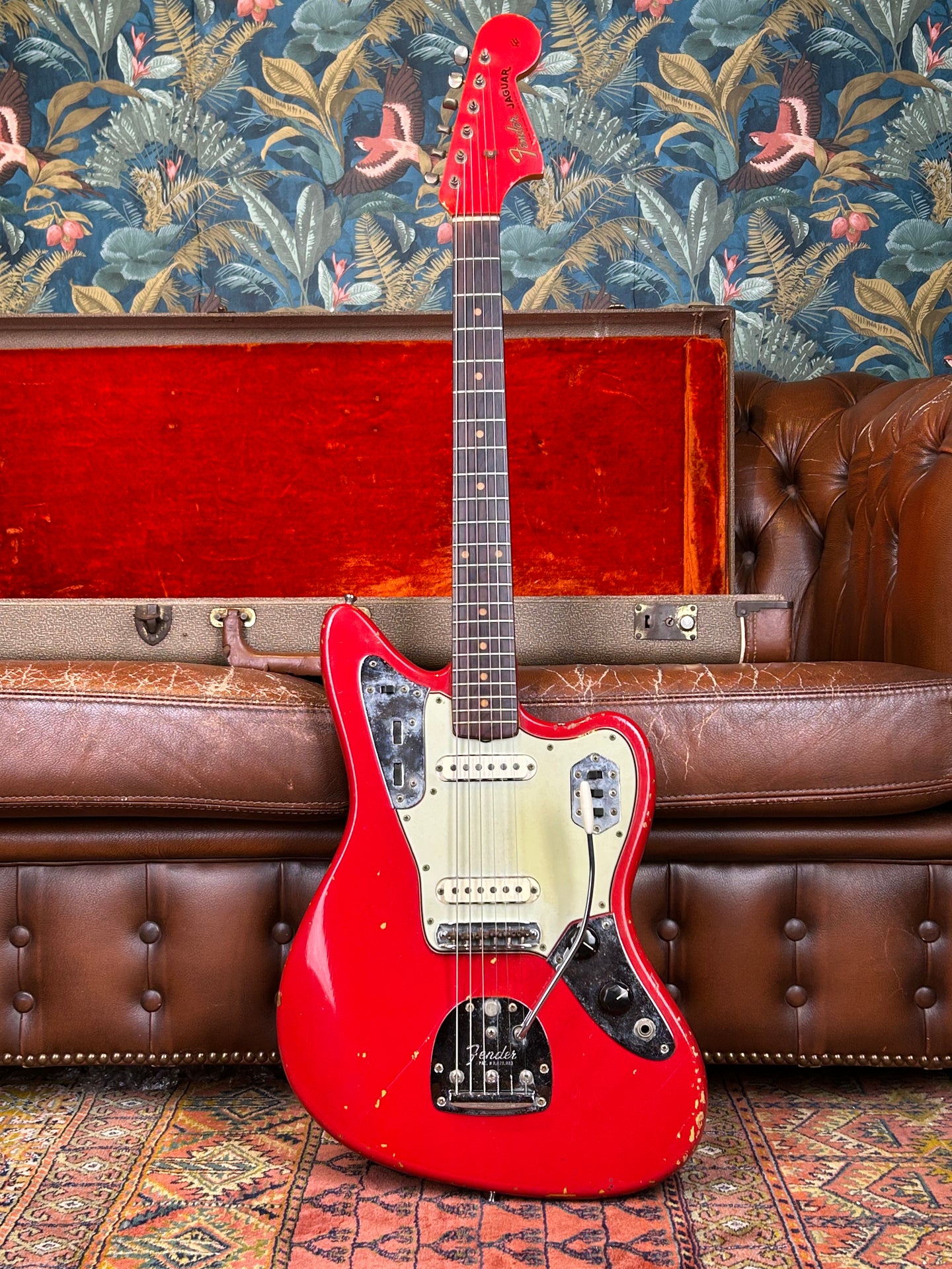 1963 Fender Jaguar Dakota Red