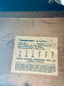 1959 Fender Bandmaster - on hold