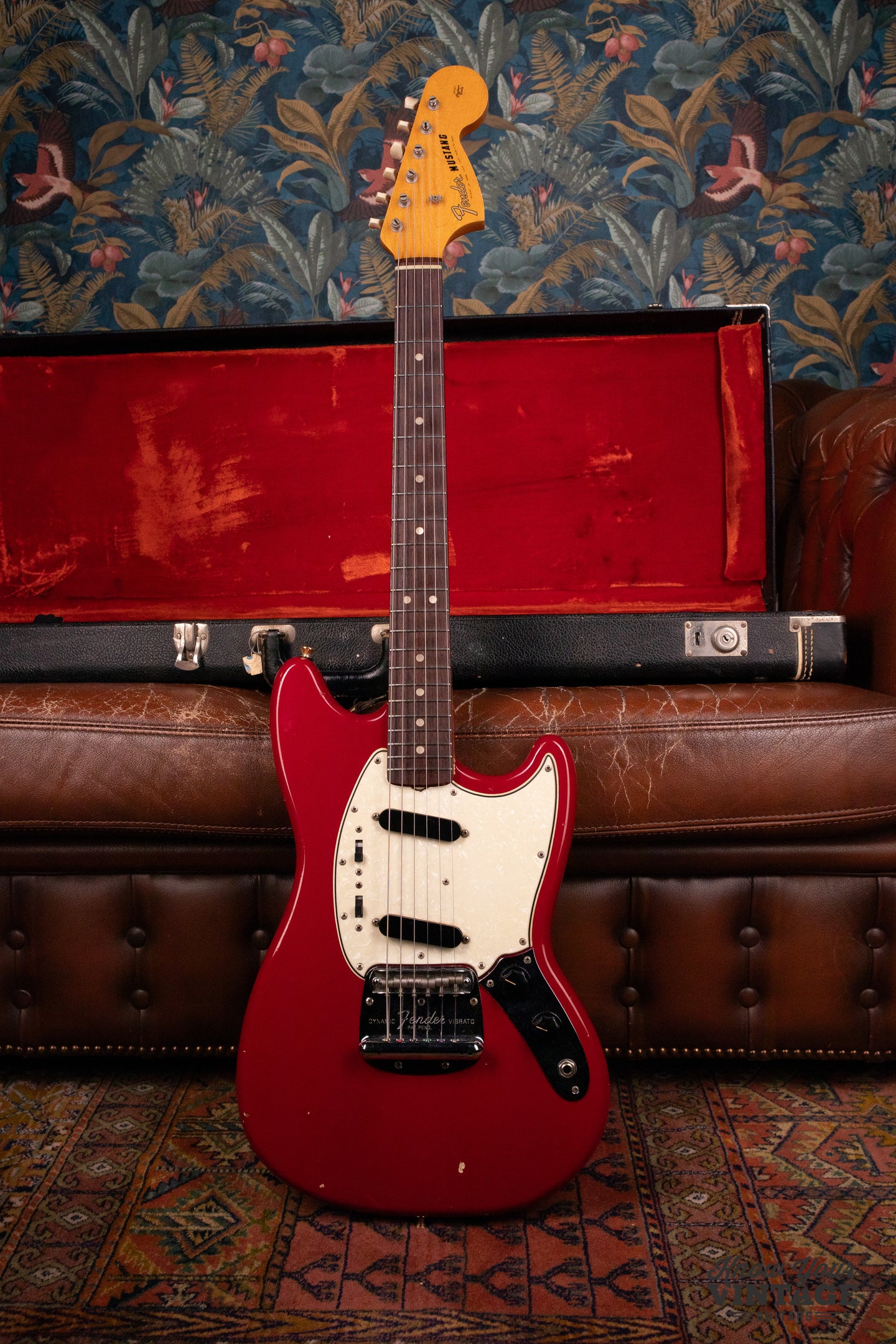 1965 Fender Mustang Red