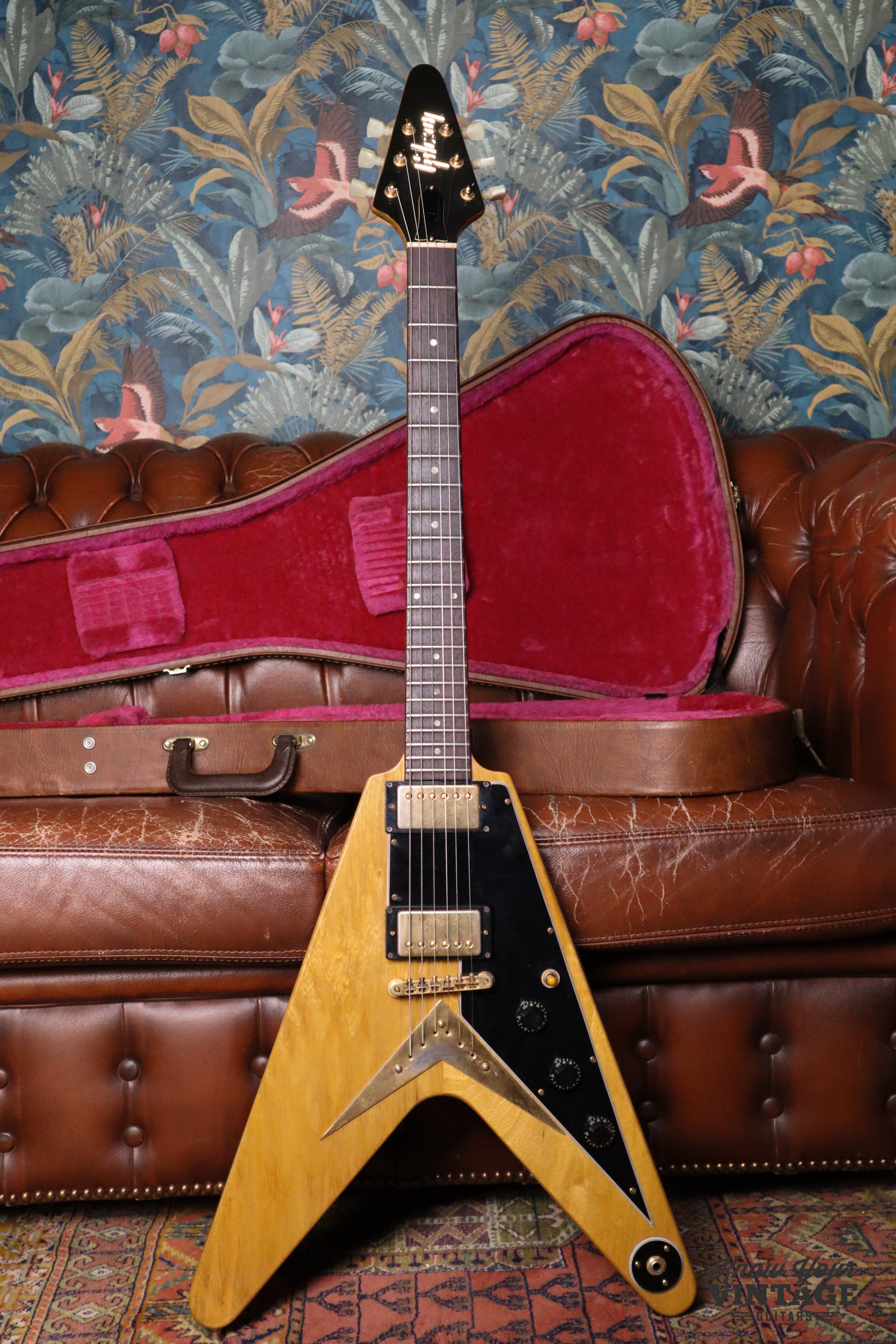 1982 Gibson Flying V Heritage Korina – Know Your Vintage Guitars
