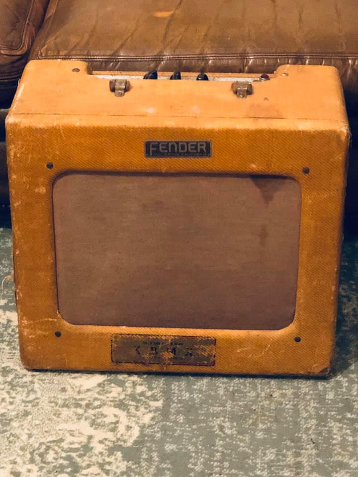 1952 Fender deluxe amp
