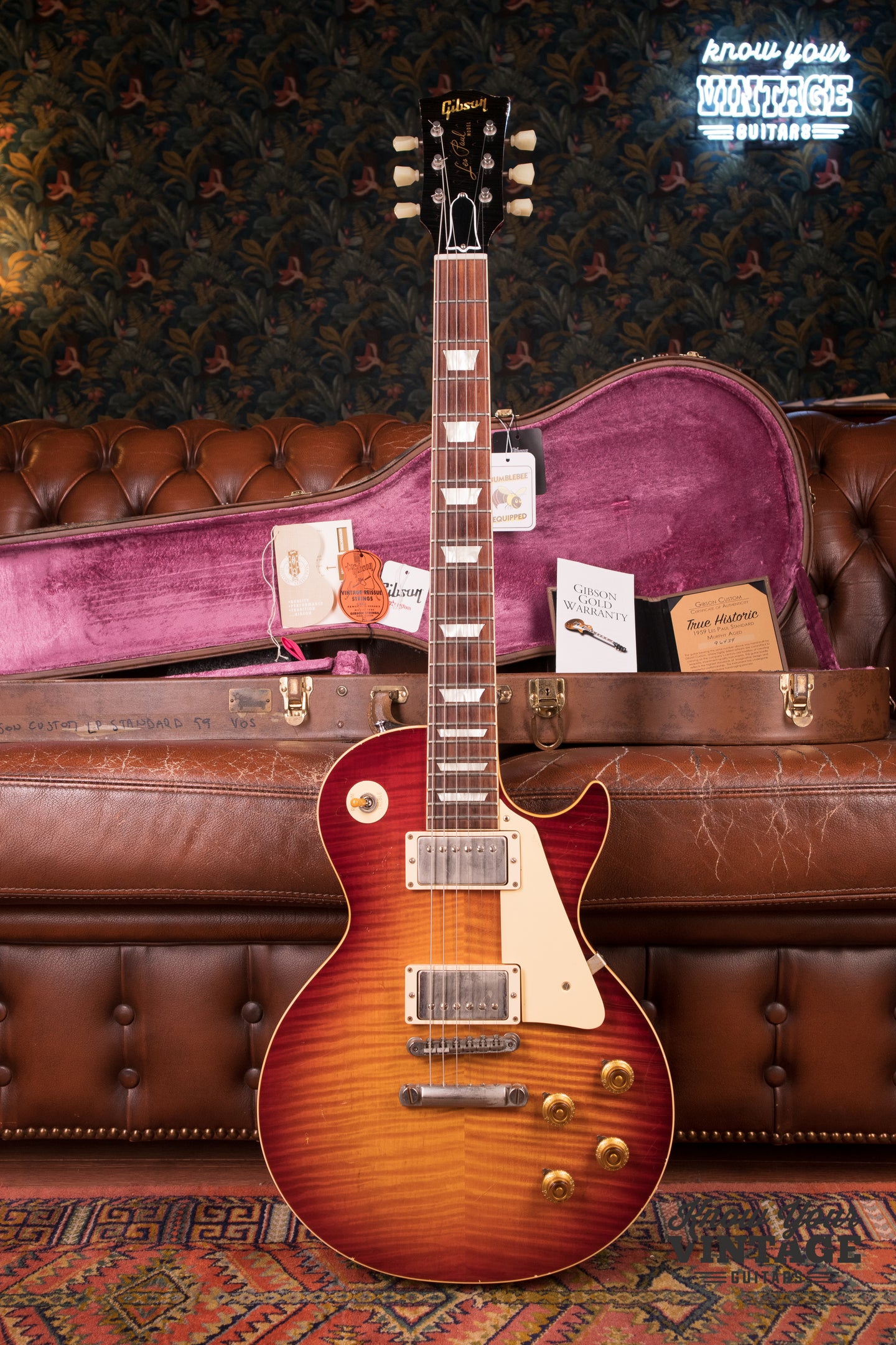 Gibson 1959 Les Paul Standard True Historic Murphy aged