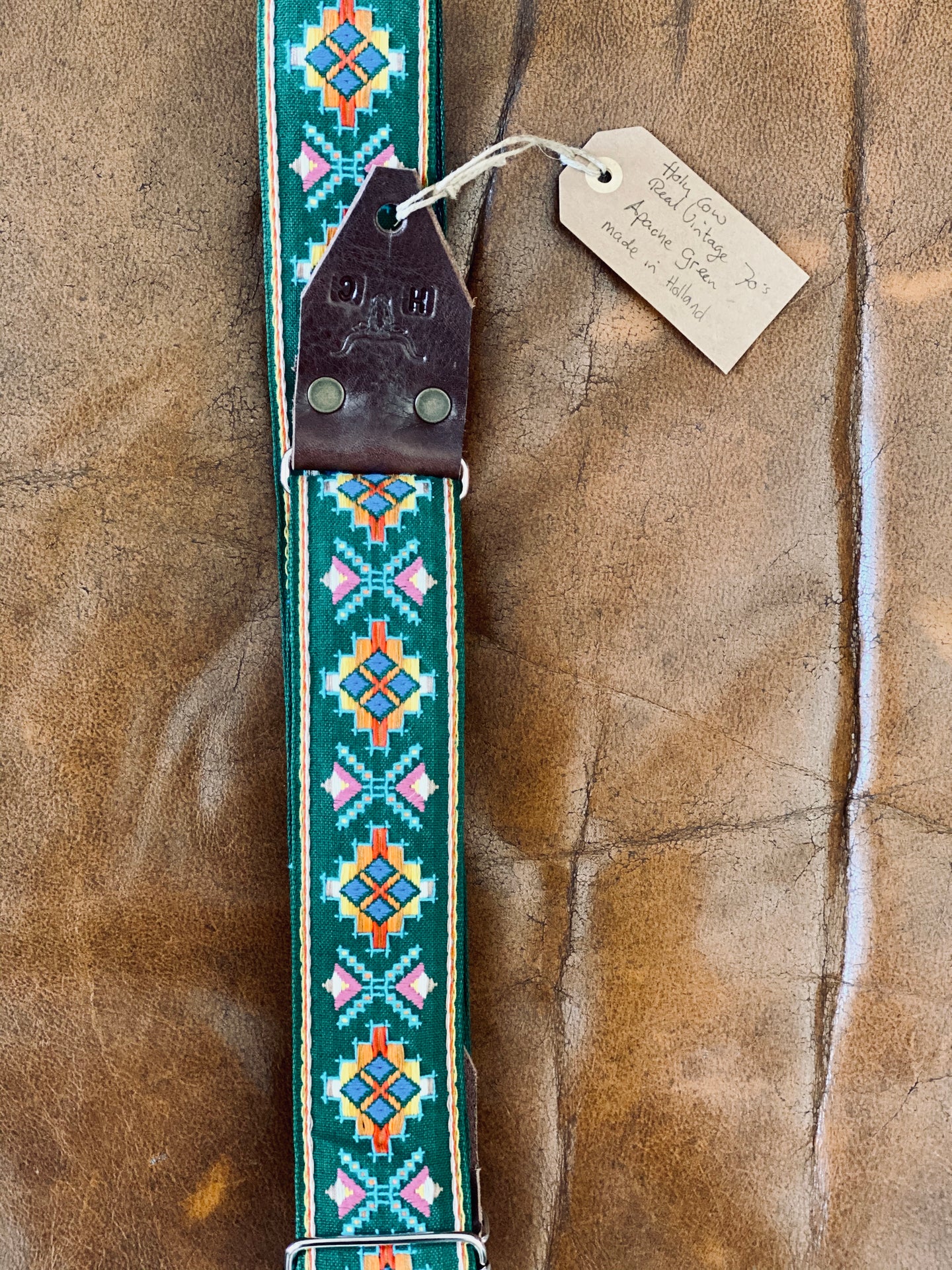 Holy Cow Strap - Apache Green