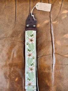 Holy Cow Straps - Pink 'n green flowers